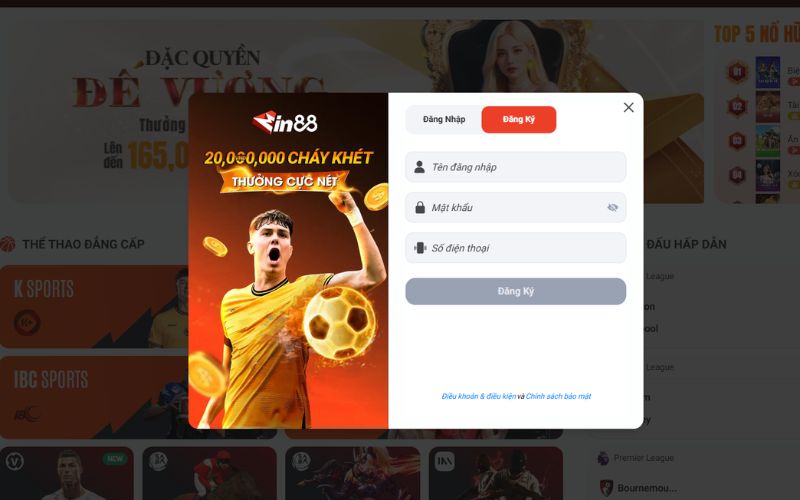 Các bước tạo tài khoản và truy cập Min88 nhanh chóng